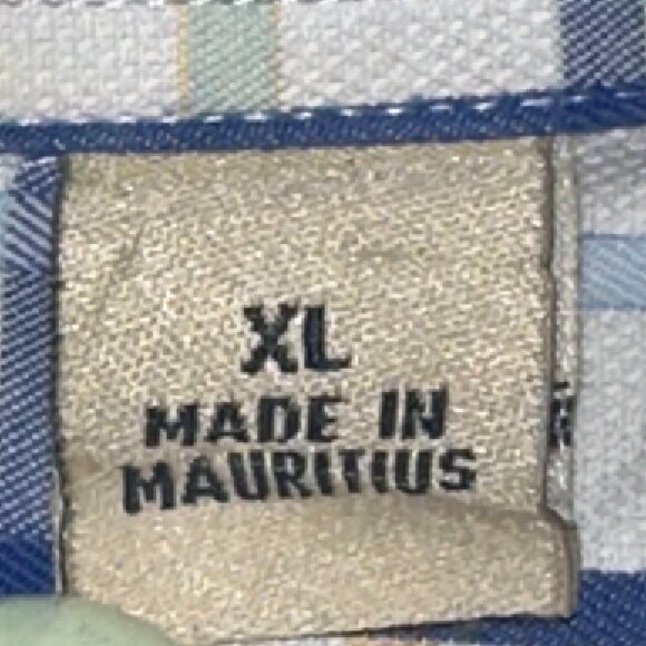 Peter Millar Vintage Button Down Long Sleeve Plaid Dress Shirt‎ XL Work Office - Picture 6 of 6